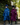 EQUIDRY waterproof horse riding raincoat thin fleece pro ride reflective kids plum and steel blue childrens jackets