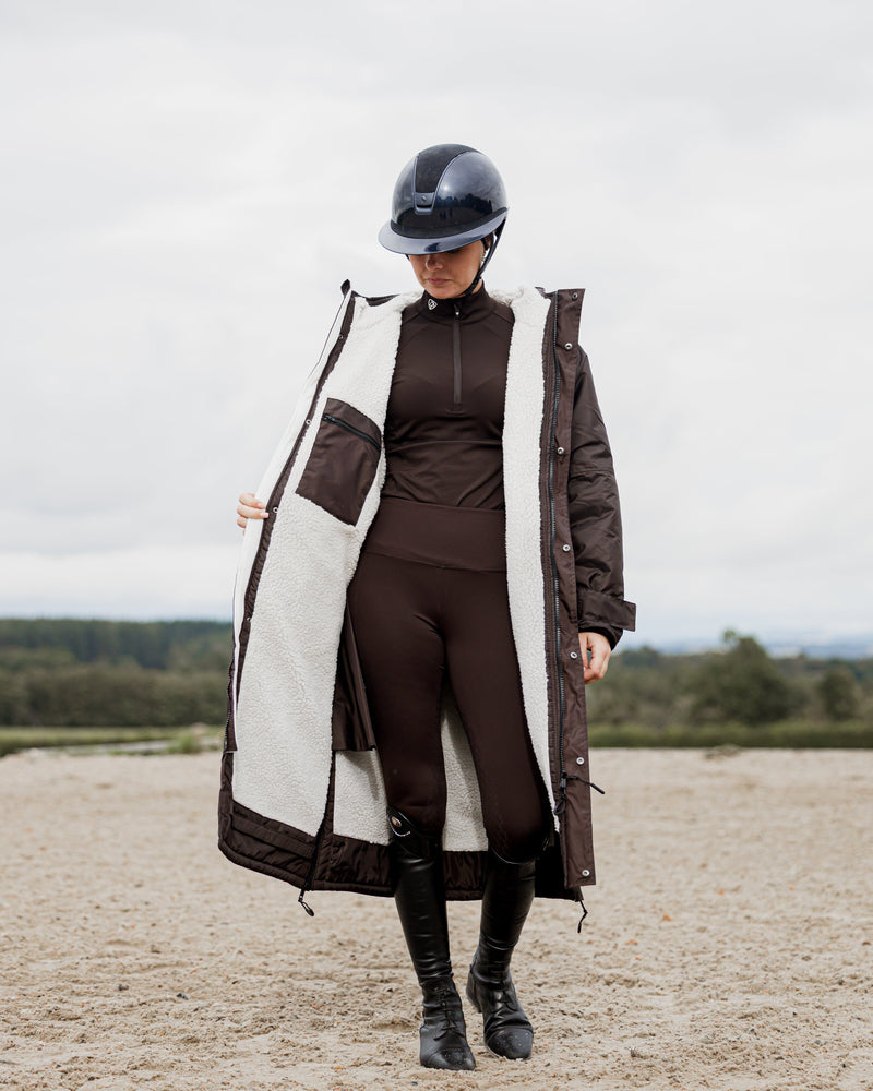 Women's Long Oversized Coats | Thick Fleece