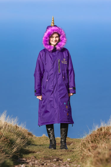 Unicorn Academy | Thick Fleece | Purple/Violet