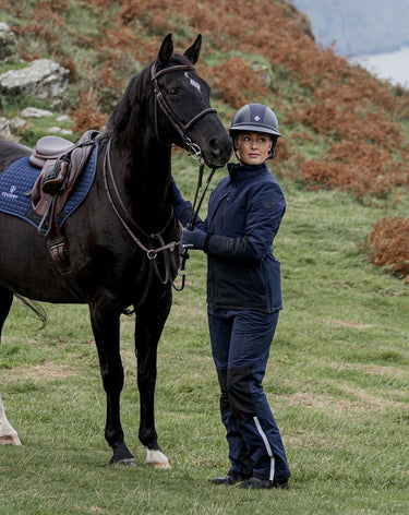 Freya Insulated Waterproof Riding Jacket | Women's | Navy / Black