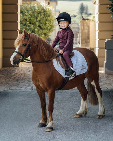Children's Water Repellent Base Layer | Plum/Black