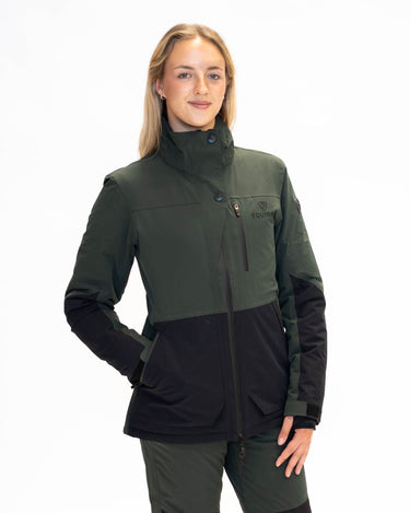 Freya Insulated Riding Jacket | Women's | Green / Black