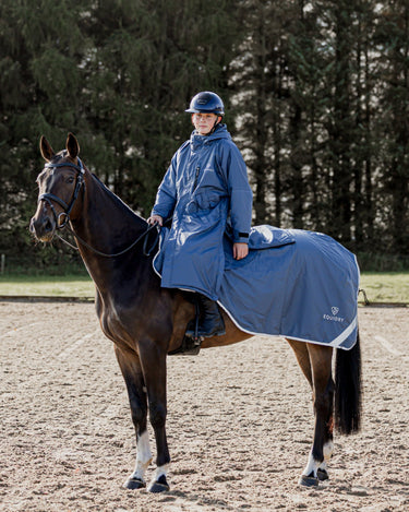 Waterproof Exercise Sheet Thick | Steel Blue