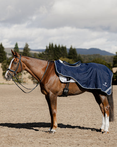 Waterproof Exercise Sheet Thick | Navy/Pale Pink